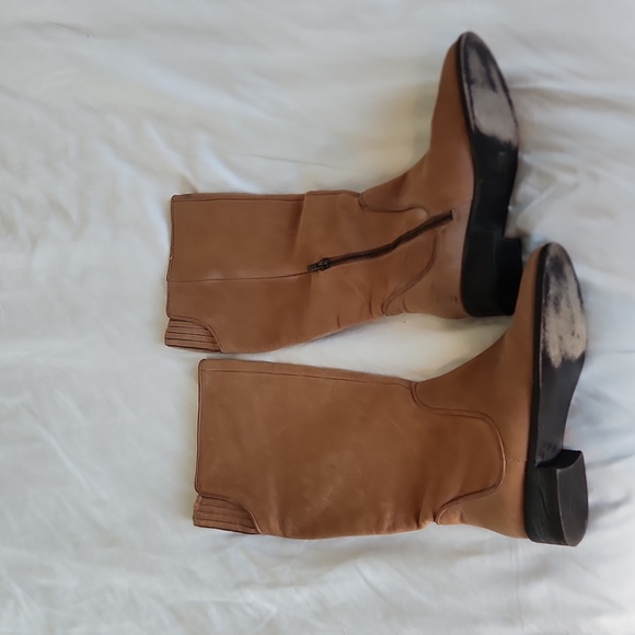 Joie tan Leather riding boots size 39 EU size - Picture 1 of 6